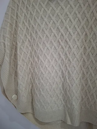 Poncho Beige, de Tiffosi, talla S