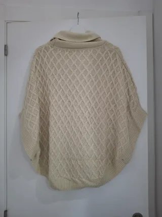 Poncho Beige, de Tiffosi, talla S