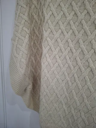 Poncho Beige, de Tiffosi, talla S