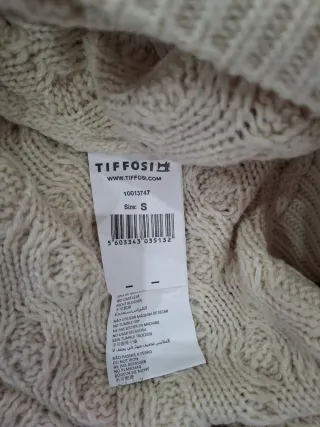 Poncho Beige, de Tiffosi, talla S