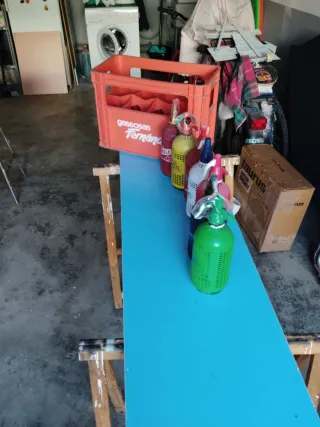 Caja de sifones vintage