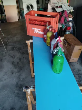 Caja de sifones vintage