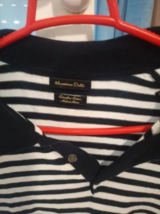 Polo Massimo Dutti Rayas Talla L