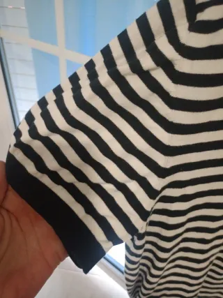 Polo Massimo Dutti Rayas Talla L