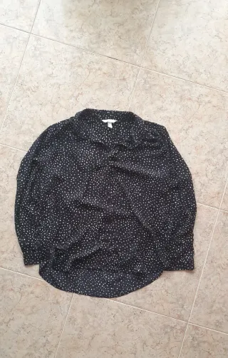 Camisa H&M mujer lunares
