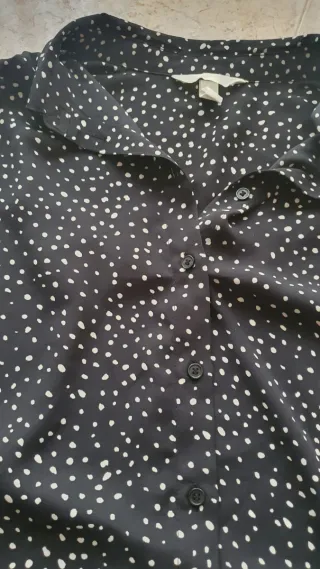 Camisa H&M mujer lunares