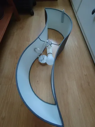 Lámpara de techo moderna gris No hago envíos.
