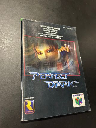 Perfect Dark N64 Nintendo FPS