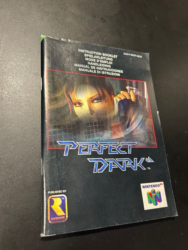 Perfect Dark N64 Nintendo FPS