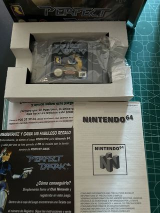Perfect Dark N64 Nintendo FPS