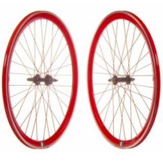 Juego Ruedas Polo & Bike Fixie Roja