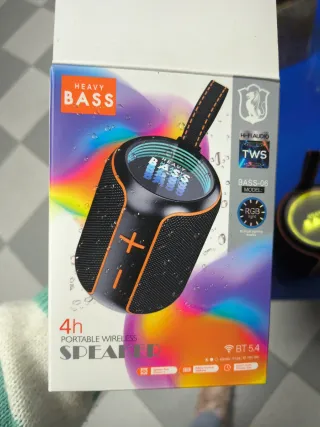 Altavoz Portátil HEAVY BASS BT 5.4