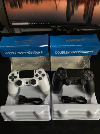 Pack 2 Mandos PS4 Doble Vibración