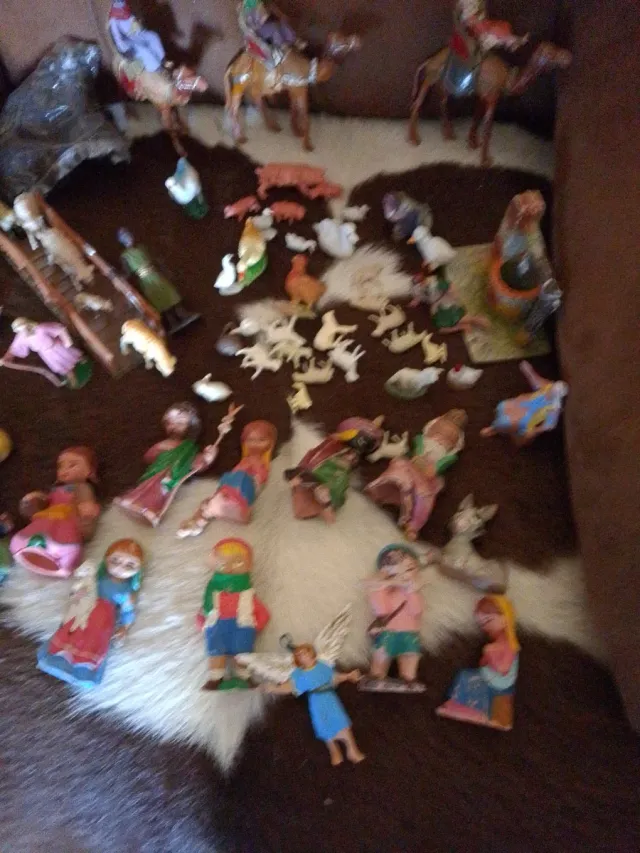 Figure di Betlemme Antico Presepe Re Magi Anima