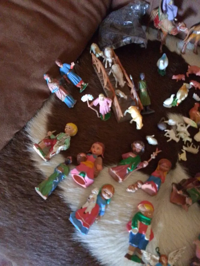 Figure di Betlemme Antico Presepe Re Magi Anima