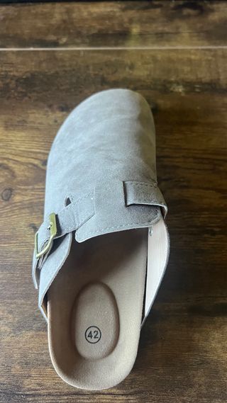 Zuecos Marrones Estilo Birkenstock Talla 42