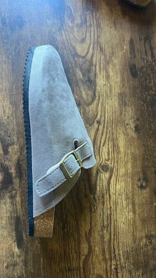 Zuecos Marrones Estilo Birkenstock Talla 42