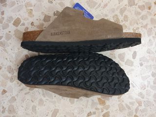 Sandalias Birkenstock Talla 40 Verde/Gris