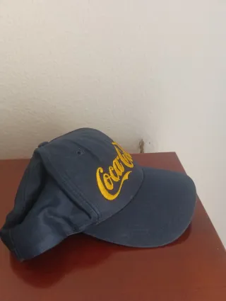 Gorra Coca Cola Azul y Amarilla
