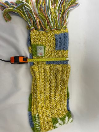 Sciarpa per bambini patchwork multicolore