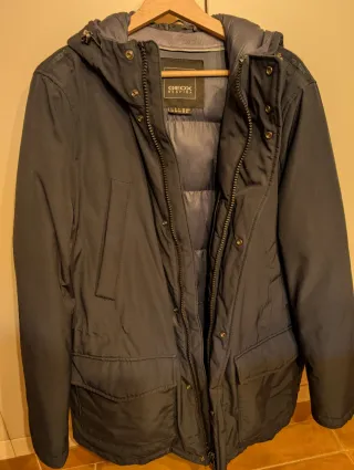 Chaqueta Geox acolchada azul marino