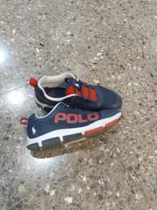 Zapatillas Polo Ralph Lauren niño azul/rojo