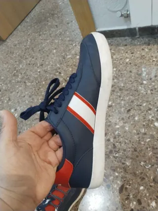 Zapatillas Polo Ralph Lauren niño azul/rojo