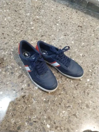 Zapatillas Polo Ralph Lauren niño azul/rojo