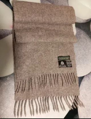 Bufanda Jacquard Lana Virgen woolmark