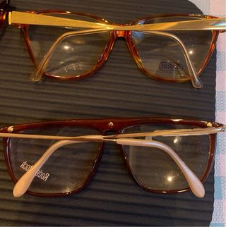 Occhiali vintage Sfilo marrone/oro