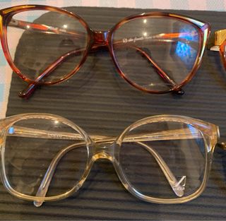 Occhiali vintage Sfilo marrone/oro