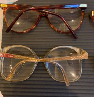 Occhiali vintage Sfilo marrone/oro