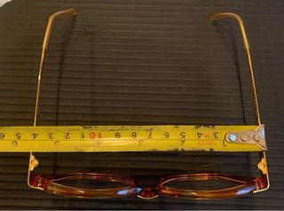 Occhiali vintage Sfilo marrone/oro