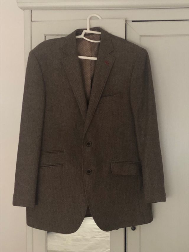 Blazer Marrón DOBLE A Talla L 54