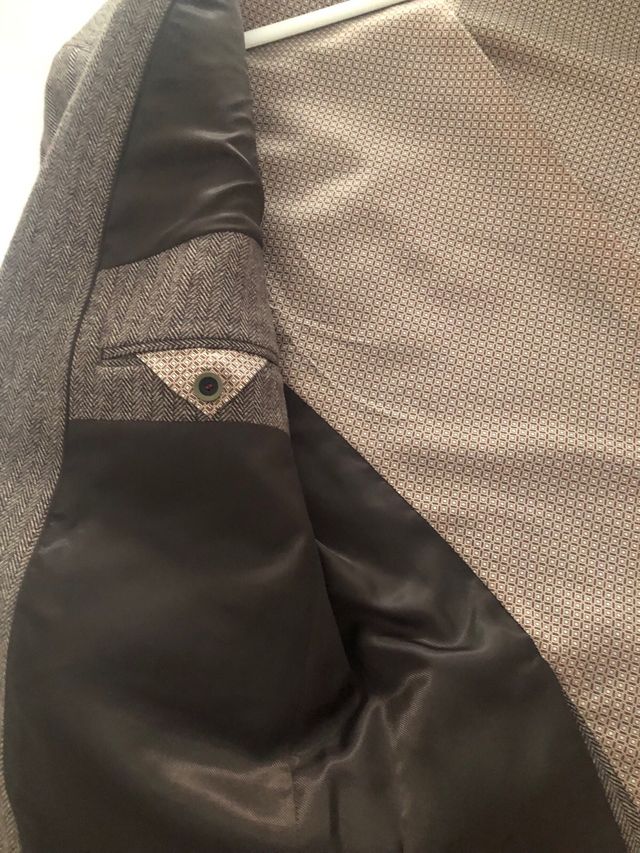 Blazer Marrón DOBLE A Talla L 54