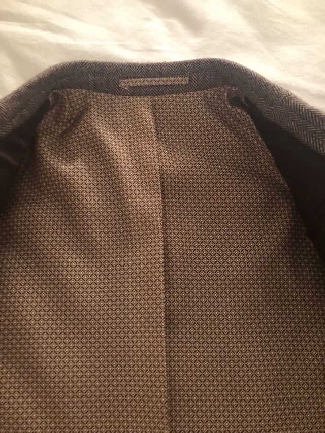 Blazer Marrón DOBLE A Talla L 54