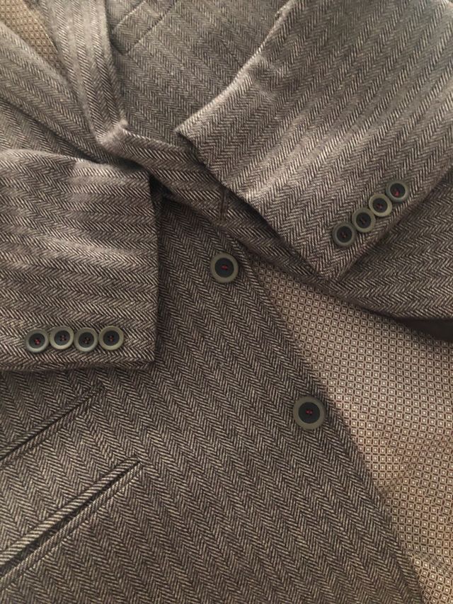 Blazer Marrón DOBLE A Talla L 54