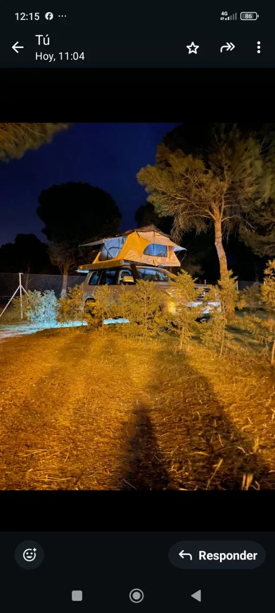 Tienda de techo Domingocampers