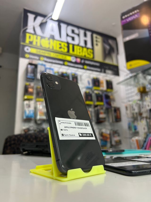 iPhone 11 64GB Negro Semi Nuevo