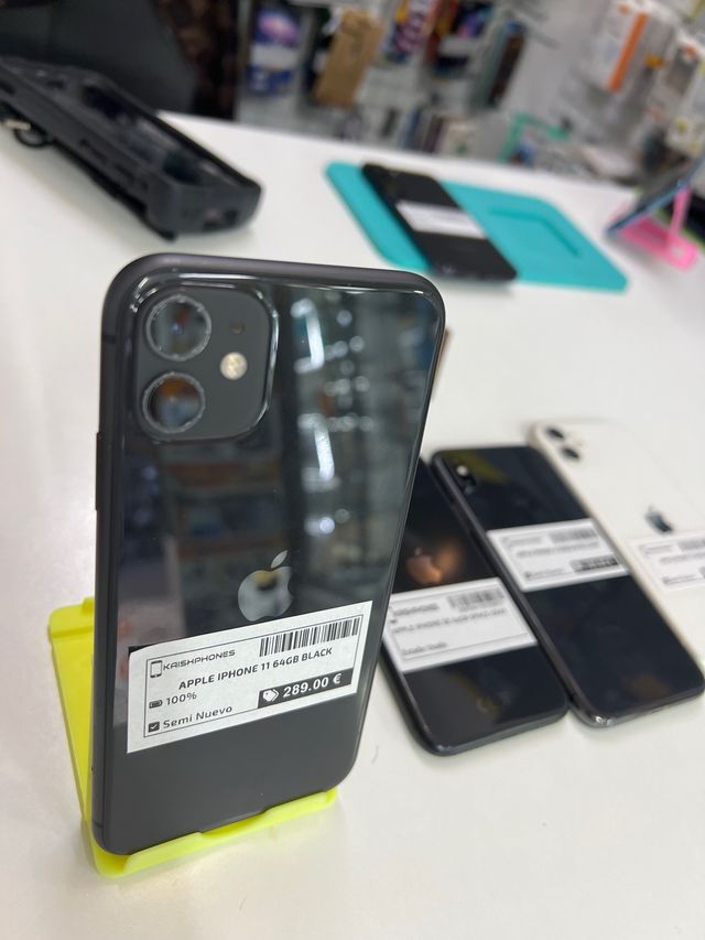 iPhone 11 64GB Negro Semi Nuevo