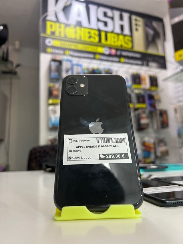 iPhone 11 64GB Negro Semi Nuevo