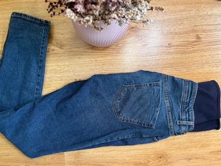 Pantalón premamá azul