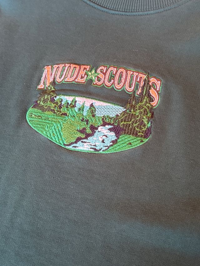 Sudadera Nude Project Scouts Collection Verde