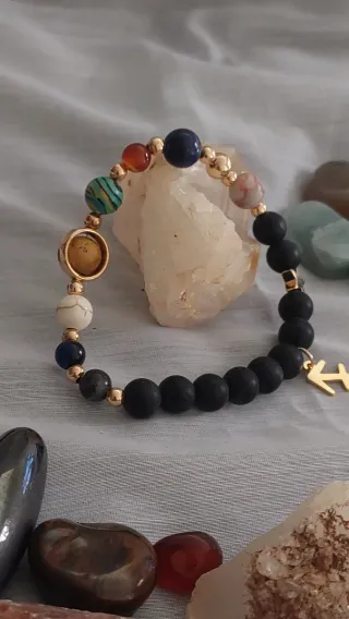 Pulsera Sagitario Piedra Natural