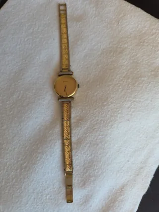 Orologio Lanco donna vintage anni 60 oro