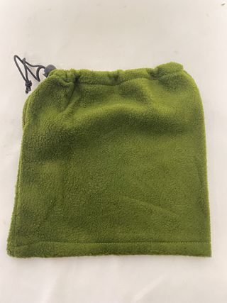 Sciarpa per bambini in pile verde