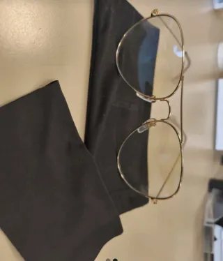 Gafas protectoras pantalla sin graduación doradas