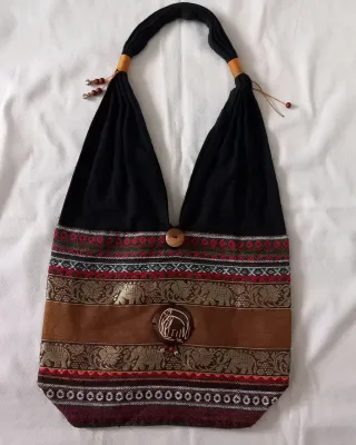 Bolso de tela étnico mujer