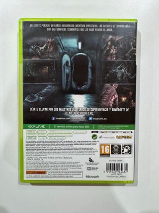 Resident Evil Revelations Xbox 360 PAL ESP