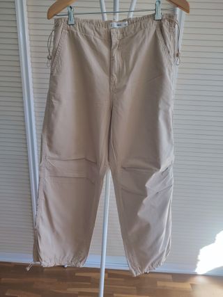 Pantalón Parachute Mango